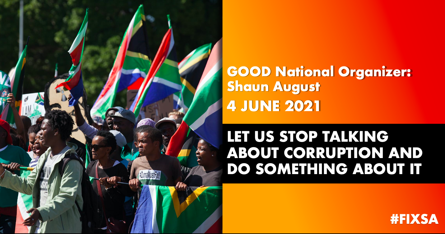 Read more about the article Let us stop talking about corruption and do something about it