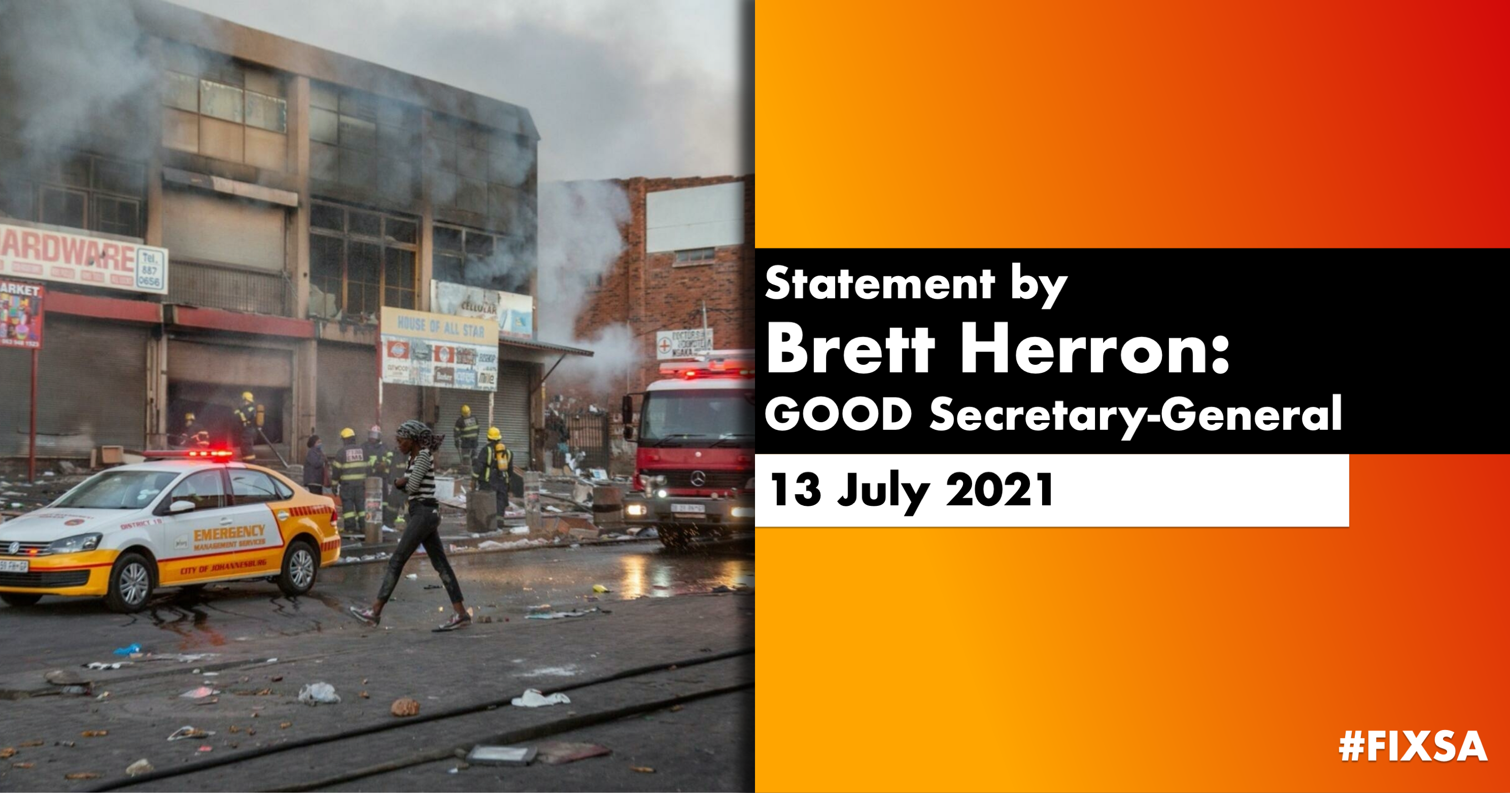 Read more about the article Unprecedented lawlessnes demands whole of society response
